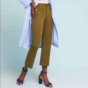 Anthropologie Essential Crop Flares